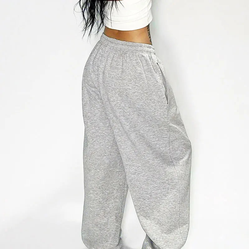 New Women Trousers Fashion Autumn Streetwear Basic Straight Casual Slim Pants Lady Sexy Solid Simple Versatile Knitted Trousers