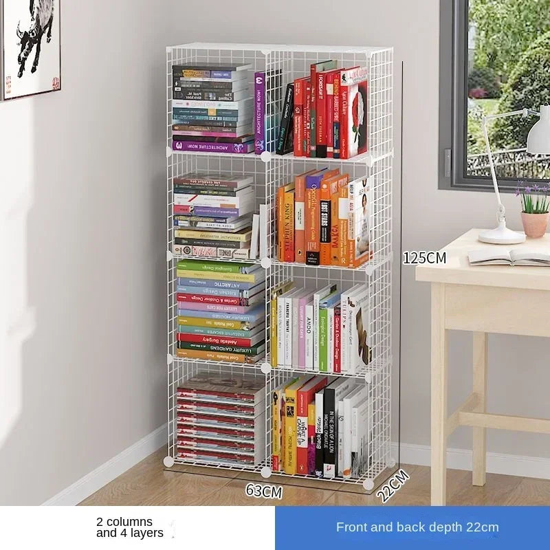 Furniture Bookstore Shelf Floating Bookshelf Bookcase For Books Home Storage Toy Desk Organization Room Shelves Mobile Library