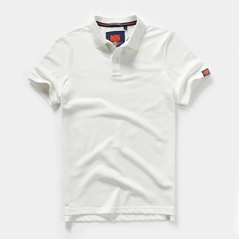 Shirts for Men 2025 Streetwear Fashion Summer Men Lapel Cotton Golf Wear Tops Luxury Polos Oversized Shirts and Blouses T-shirts
