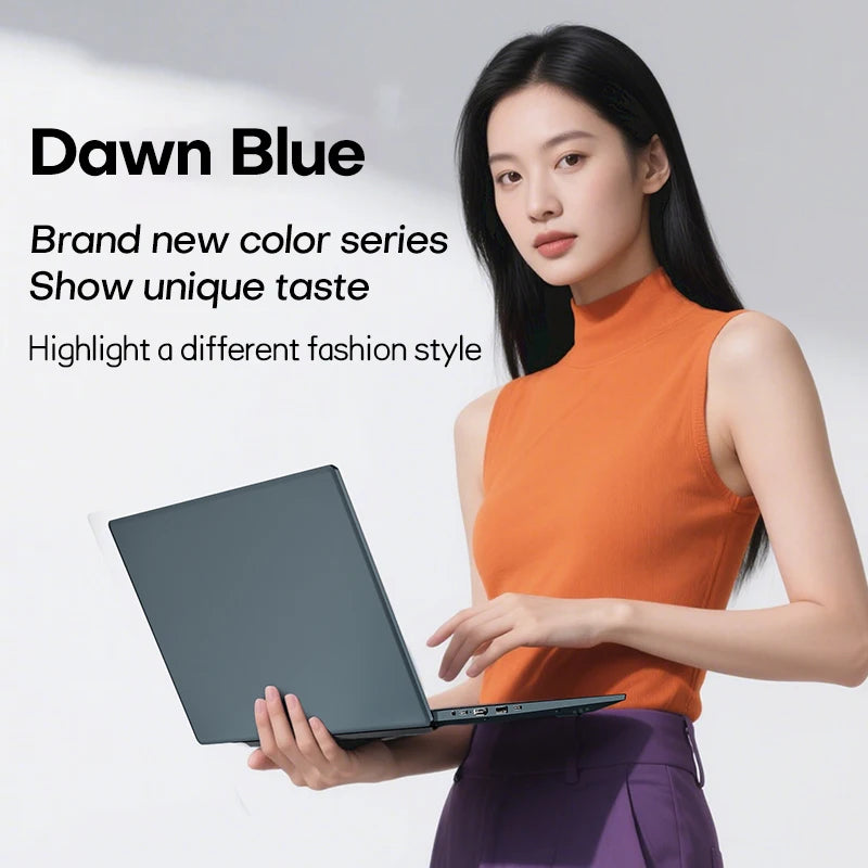 2025 Laptop Computer 15.6" AMD A4-7210U MX350 Notebook PC Portable IPS Display Fingerprint Backlit Gaming Laptops for Study Work