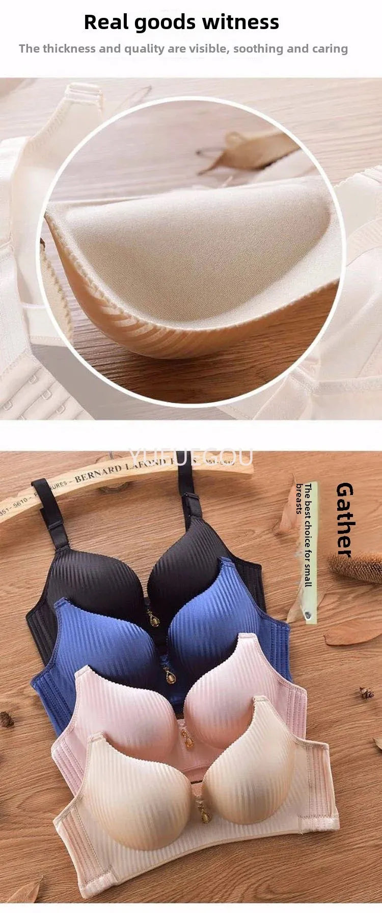 Bras for women Wireless Push Up Bra Extreme Lift Seamless No Underwire 8cm Thick Padded Adjustable Straps Comfort Sexy Lingerie