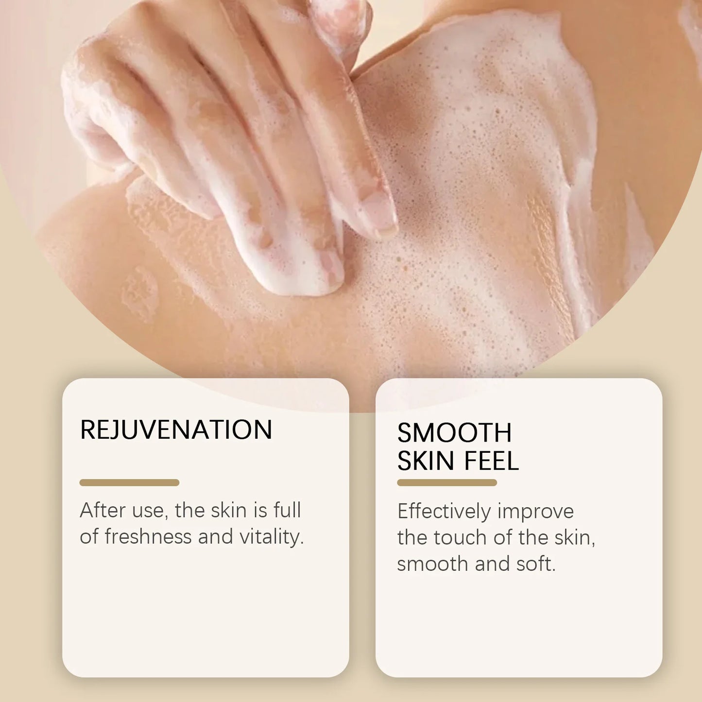 Happy Bath Body Wash Oil Deep Cleaning Dirt Remove Back Acne Smooth Brighten Skin Relax Body Improve Mood Refreshing Shower Gel