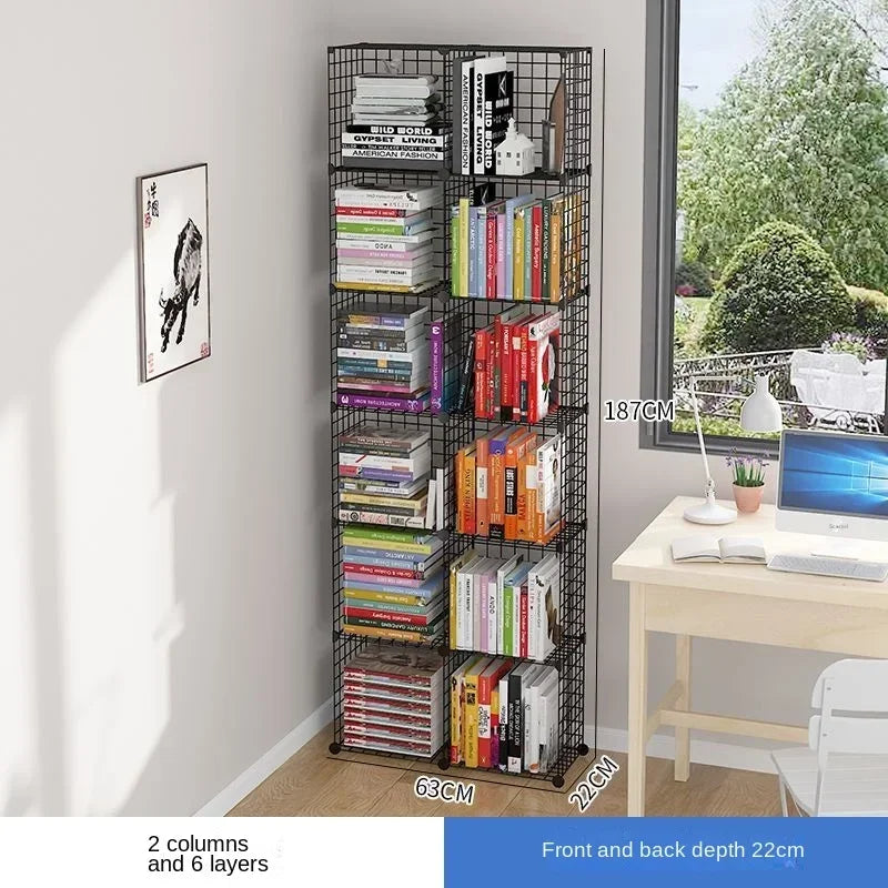 Furniture Bookstore Shelf Floating Bookshelf Bookcase For Books Home Storage Toy Desk Organization Room Shelves Mobile Library