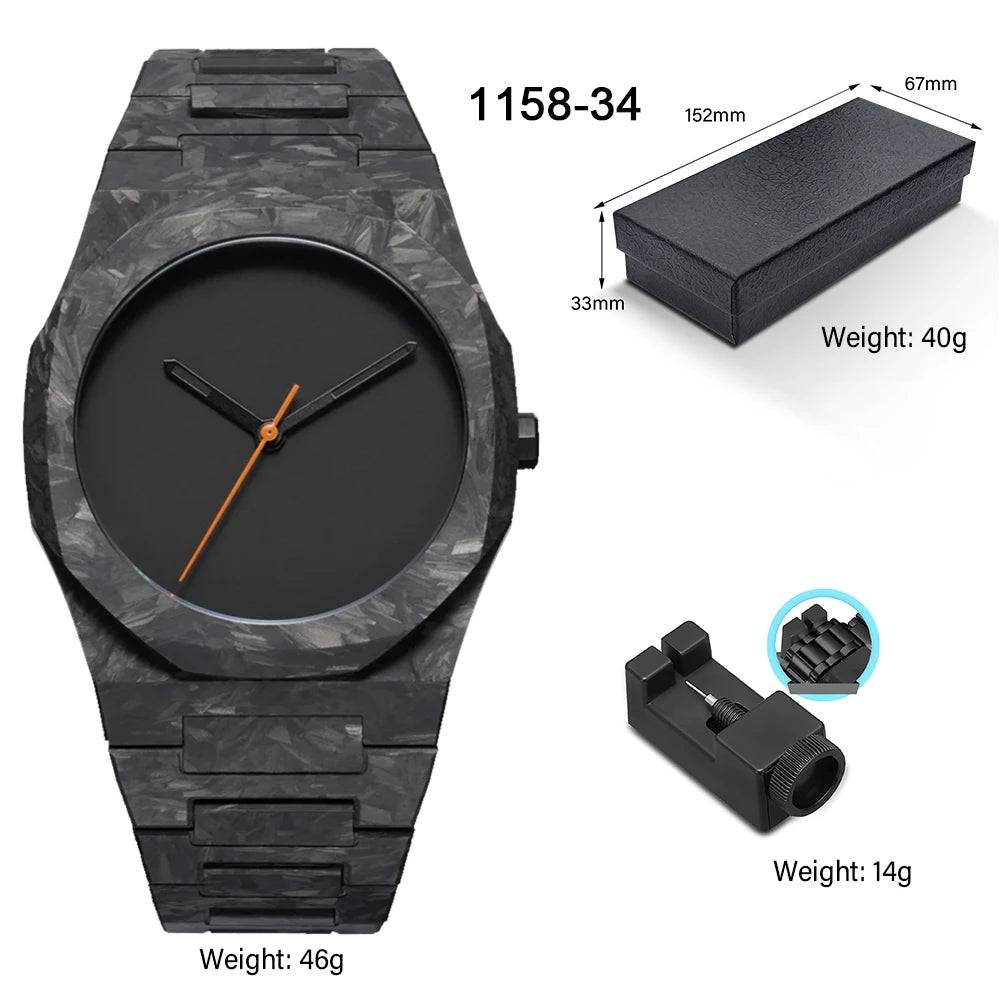 Arabic Numeral Waterproof Quartz Watch Men's Analog Mechanical Watch Men's Top Luxury Business Watch