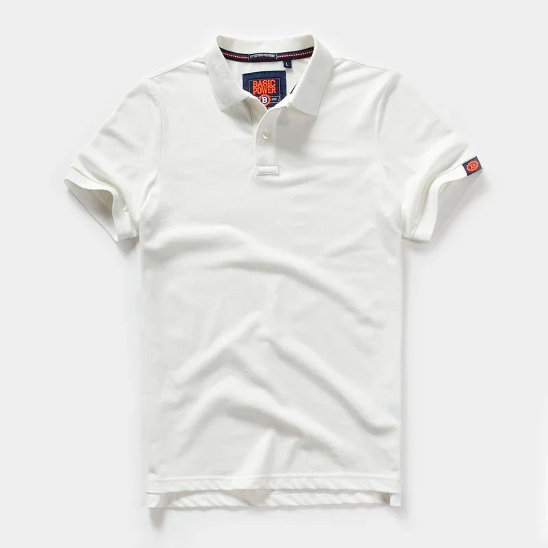 Shirts for Men 2023 autumn Men's clothing Short Sleeve tee Cotton Golf Shirts Mens Shirts and Blouses Simple polo-tshirt for men