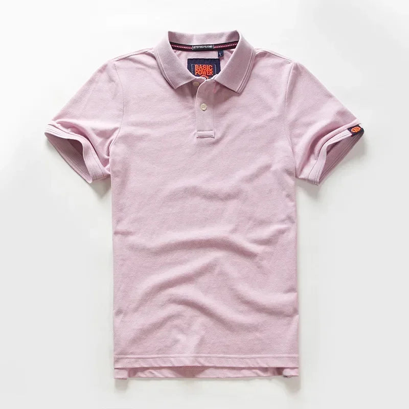 Shirts for Men 2025 Streetwear Fashion Summer Men Lapel Cotton Golf Wear Tops Luxury Polos Oversized Shirts and Blouses T-shirts