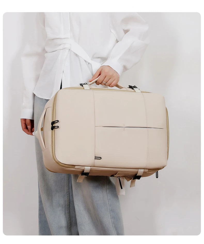Backpack. Suitable for business trips, travel, and daily commuting. It is a multifunctional and large - capacity computer backpa