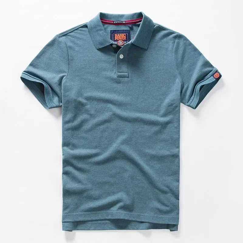 Shirts for Men 2025 Streetwear Fashion Summer Men Lapel Cotton Golf Wear Tops Luxury Polos Oversized Shirts and Blouses T-shirts