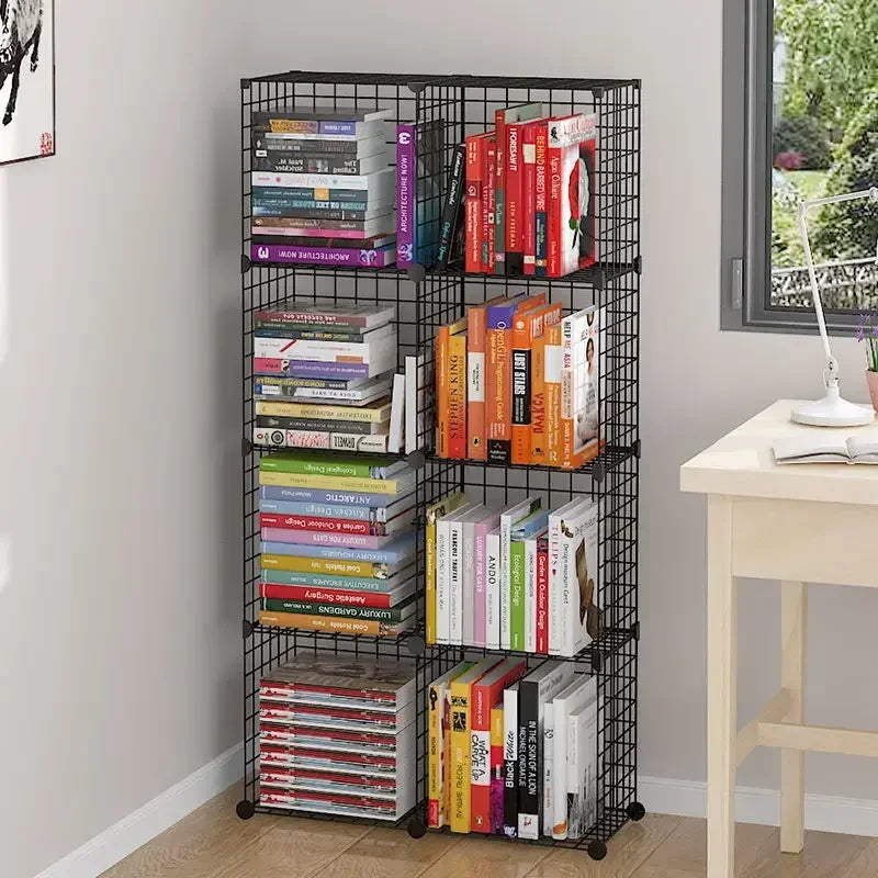 Furniture Bookstore Shelf Floating Bookshelf Bookcase For Books Home Storage Toy Desk Organization Room Shelves Mobile Library