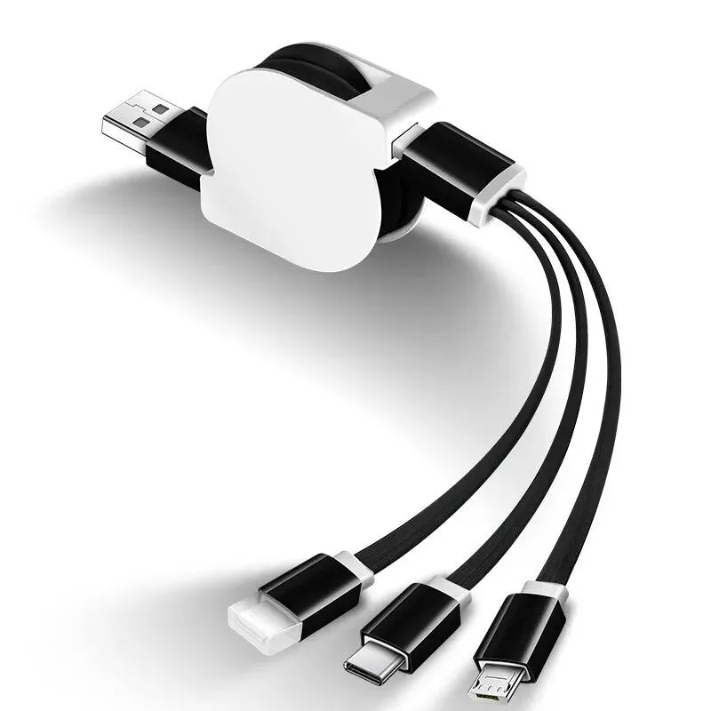 3 In 1 Usb Cable Micro Usb Phone Charger Type C Charging Cable Mobile Phone Wire Cable For Iphone 13 12 Pro Max Xiaomi Redmi