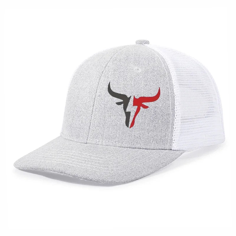Spring and Summer Hip Hop Caps Fashion Men's Mesh HatAdjustable Street Dance Baseball Hat Unisex Fishing Hat Truck Cap A Sun Hat