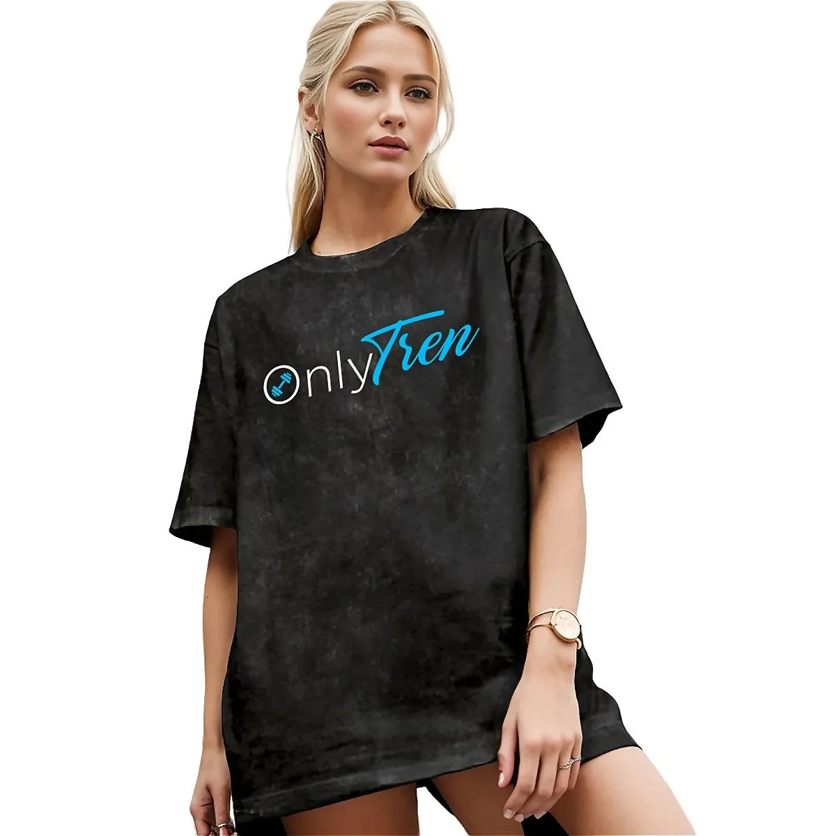 Only Tren T-Shirt Summer Funny Workout Pun Aesthetic T-Shirts 2024 Loose Kawaii Tshirt For Man Short Sleeve Design Clothes
