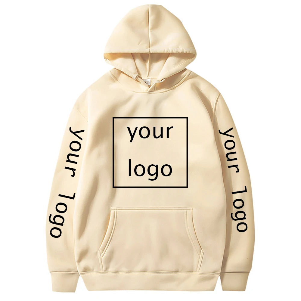 Hoodies Anime New Custom Hoodies Diy Logo Image Print Clothing Customized Sport Casual Sweatshirt Hoodie Pullover Size Xs-4Xl
