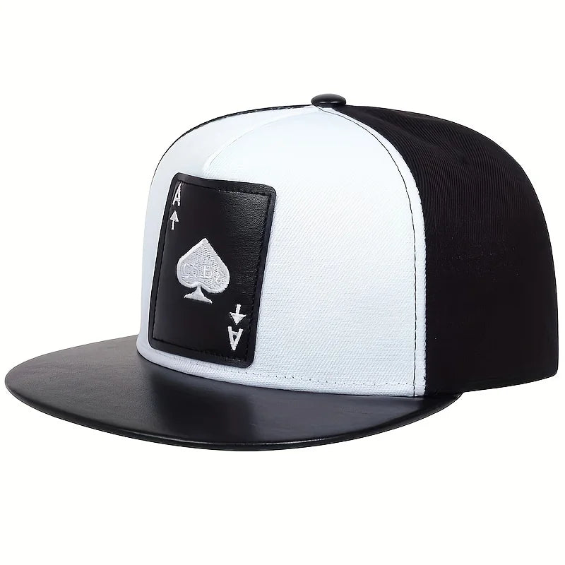 Fashion Hip Hop baseball Cap poker embroidery personalized Hat Men Women cotton Snapback Hats Outdoor Trucker Caps Sun Hats