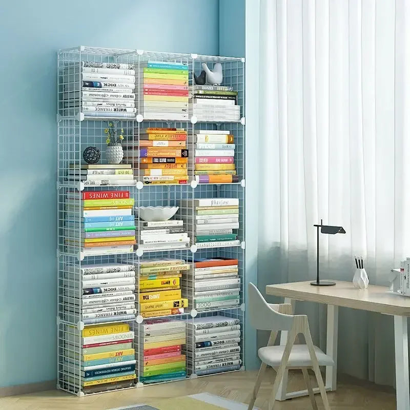 Furniture Bookstore Shelf Floating Bookshelf Bookcase For Books Home Storage Toy Desk Organization Room Shelves Mobile Library