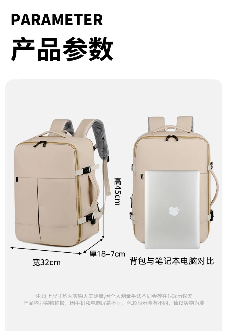 Backpack. Suitable for business trips, travel, and daily commuting. It is a multifunctional and large - capacity computer backpa