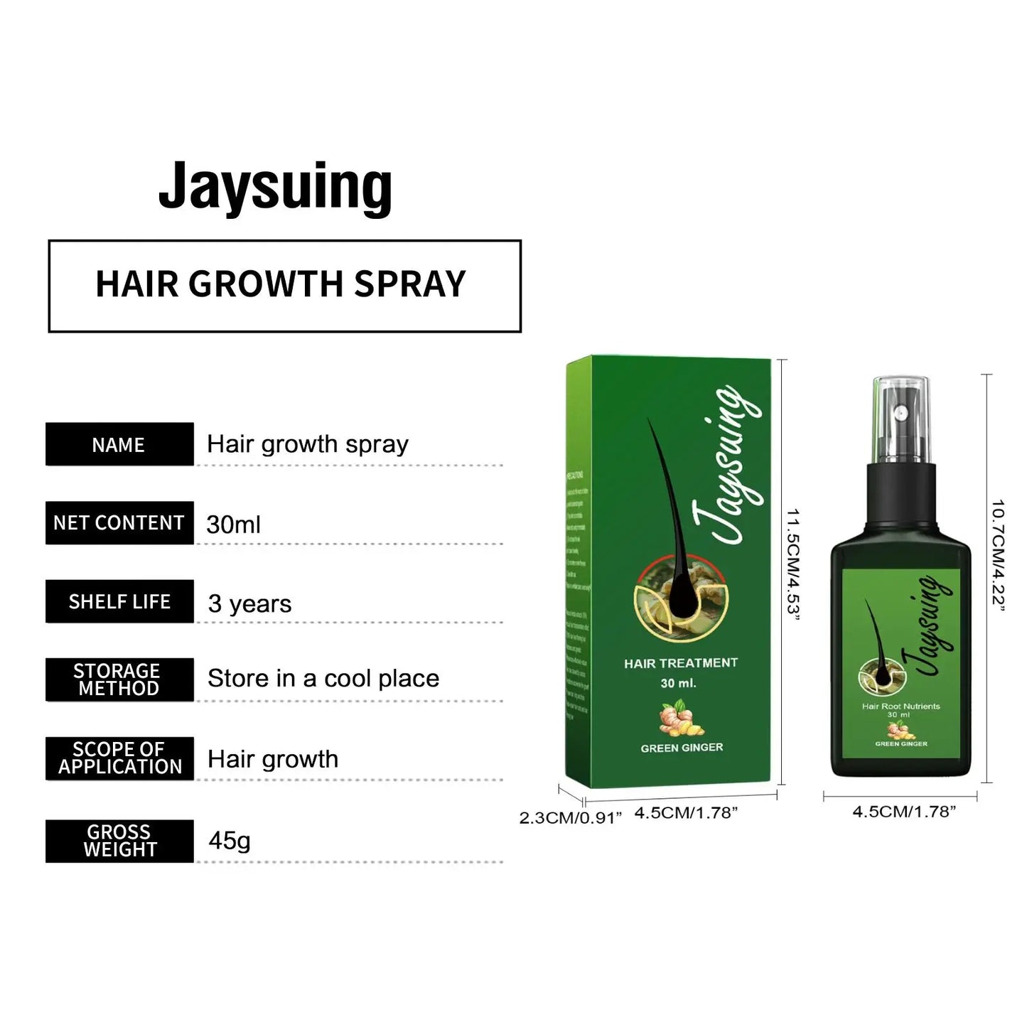 Hair Care Liquid Spray Anti-Hair Loss Prevention Baldness Prevention Scalp Care Root Repair Beauty Health Hair Care