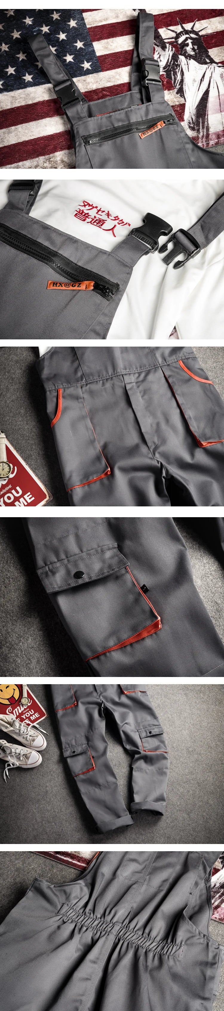 Work Overall Uniform Men‘s Working Coverall Welding Suit Car Repairmen Workshop Jumpsuit Mechanic Uniform Workwear overol hombre