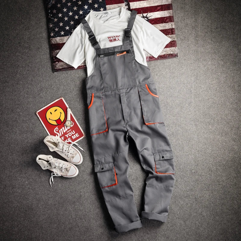 Work Overall Uniform Men‘s Working Coverall Welding Suit Car Repairmen Workshop Jumpsuit Mechanic Uniform Workwear overol hombre
