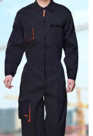 Work Overall Uniform Men‘s Working Coverall Welding Suit Car Repairmen Workshop Jumpsuit Mechanic Uniform Workwear overol hombre