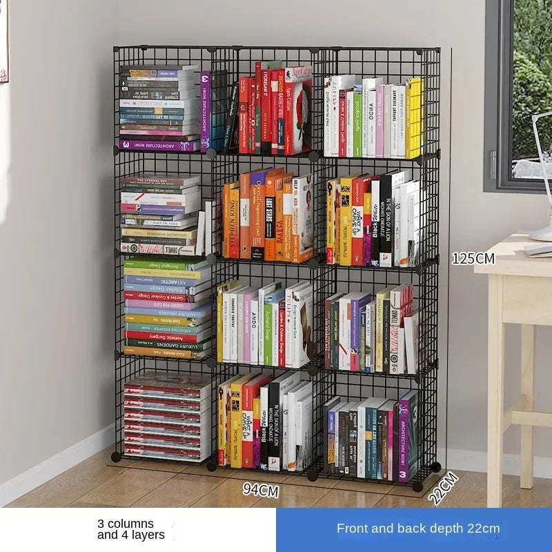 Furniture Bookstore Shelf Floating Bookshelf Bookcase For Books Home Storage Toy Desk Organization Room Shelves Mobile Library