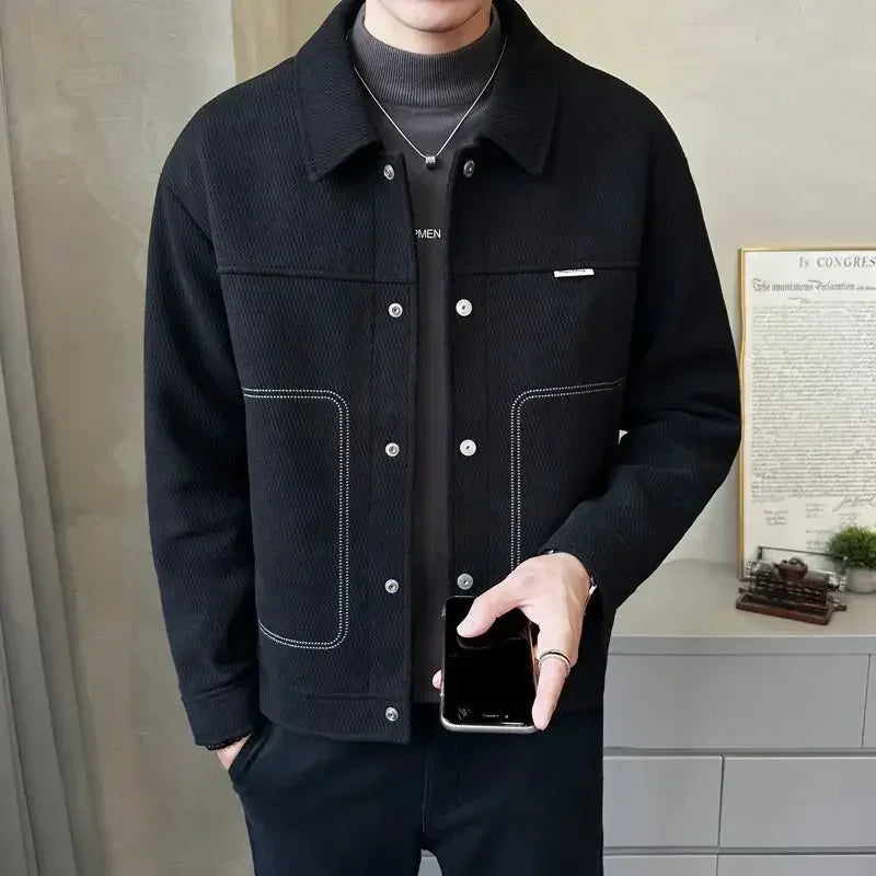 Jacket for Men High Quality Man Coat Stylish Spring Autumn Original Brands Cheap Sale Clothing Fashion 2024 Fast Delvery Joker