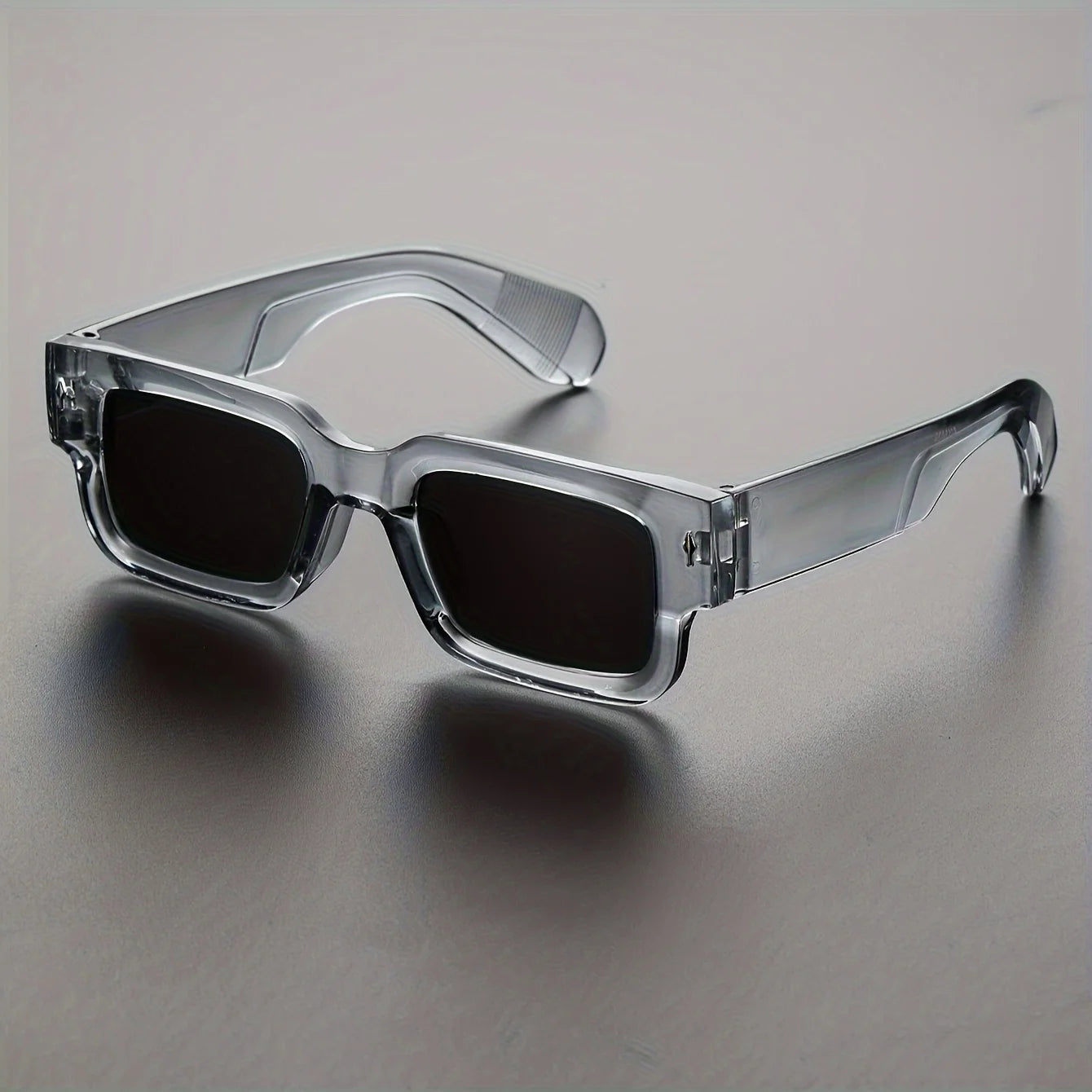 Rectangular Fashionable Glasses Suitable for Climbing Fishing Leisure Sports Decorative Outdoor Parties Travel, Driving, Glasses