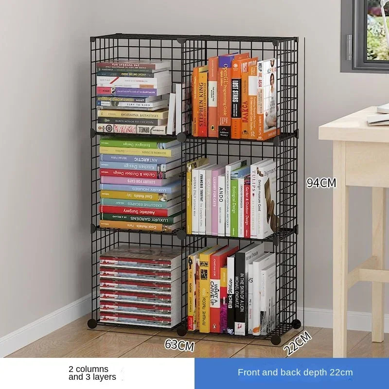Furniture Bookstore Shelf Floating Bookshelf Bookcase For Books Home Storage Toy Desk Organization Room Shelves Mobile Library