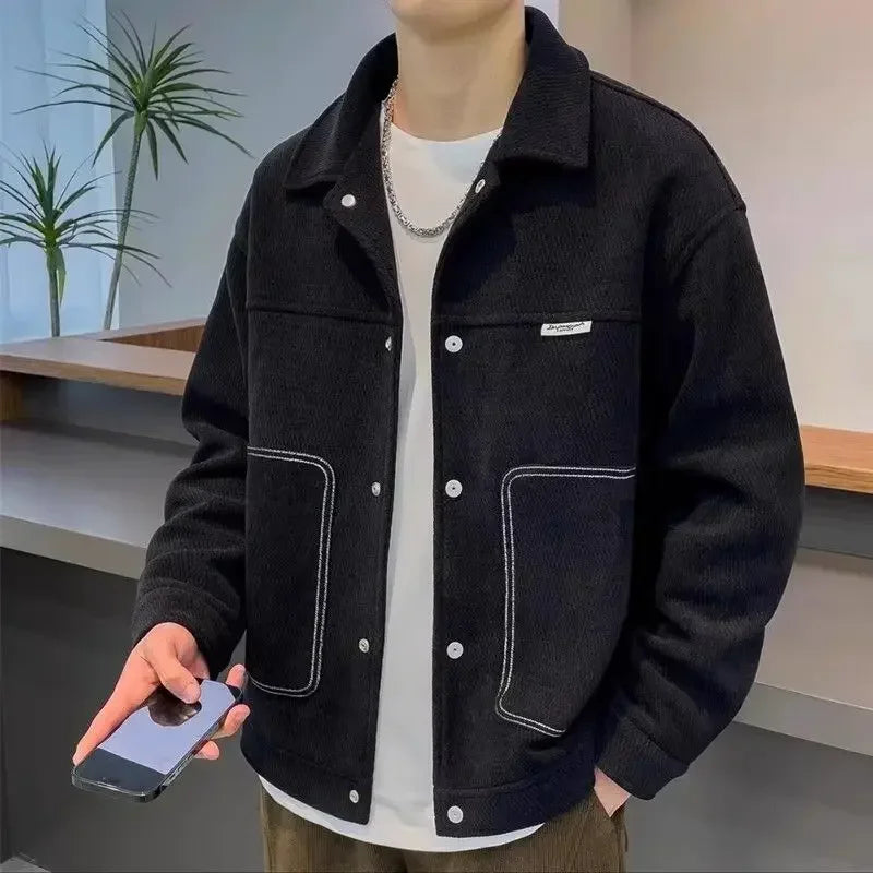 Jacket for Men High Quality Man Coat Stylish Spring Autumn Original Brands Cheap Sale Clothing Fashion 2024 Fast Delvery Joker