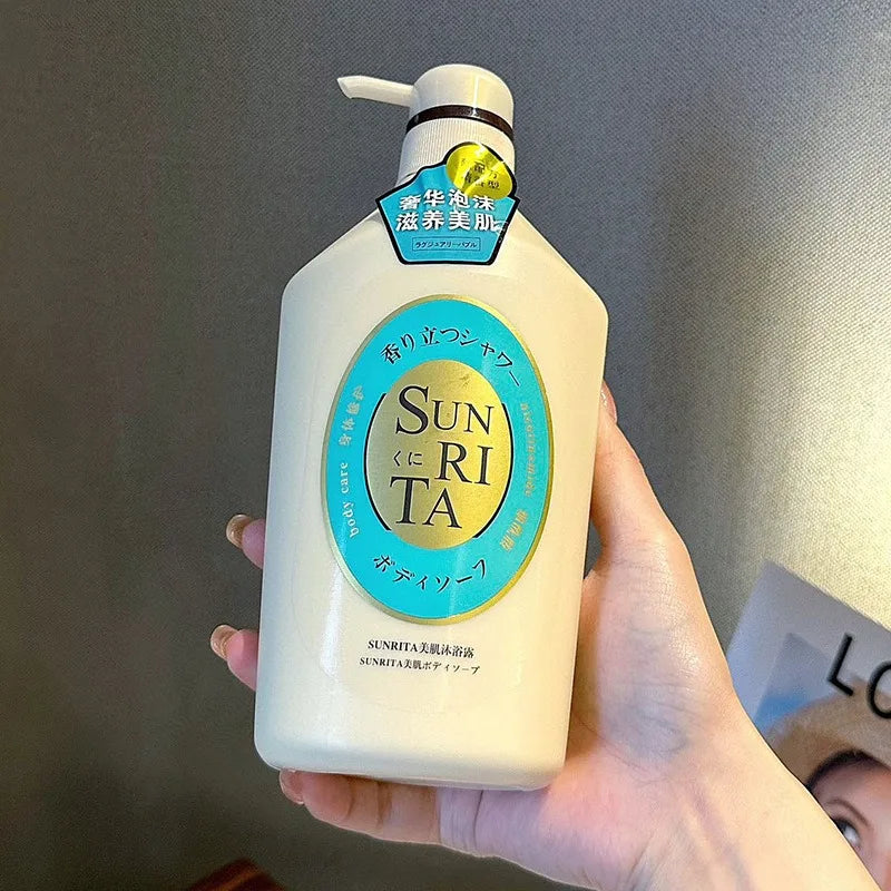 550ml Deep Cleansing Whitening Body Wash Shower Gel Removing Dirt Dead Skin Oil Control Even Skin Tone To Lighten Pigmentation