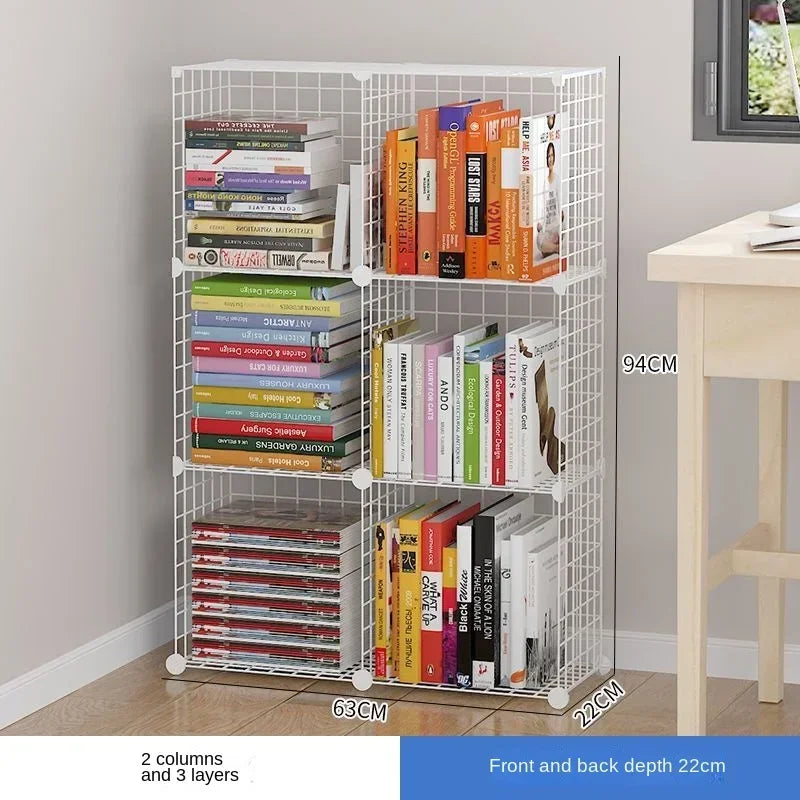 Furniture Bookstore Shelf Floating Bookshelf Bookcase For Books Home Storage Toy Desk Organization Room Shelves Mobile Library