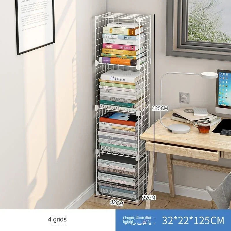 Furniture Bookstore Shelf Floating Bookshelf Bookcase For Books Home Storage Toy Desk Organization Room Shelves Mobile Library