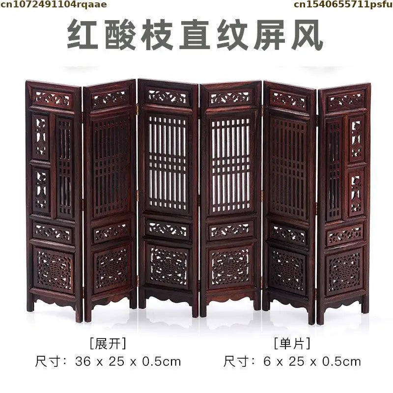 Mini Furniture Models Miniature Antique Rosewood Ornaments Chinese Handicrafts Doll Houses Photographed Scene Props