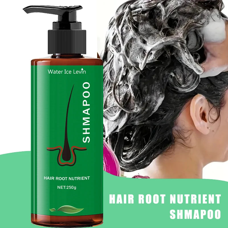 Hair Root Nutrient Peptide Protein Shampoo, Keratin and Biotin, 8.82 Oz, Deep Care for Dry, Frizzy and Damaged Hair, Moisturizing and Smoothing Formula, Suitable for Men and Women