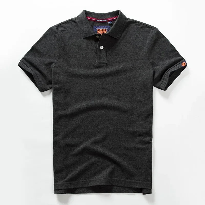 Shirts for Men 2025 Streetwear Fashion Summer Men Lapel Cotton Golf Wear Tops Luxury Polos Oversized Shirts and Blouses T-shirts