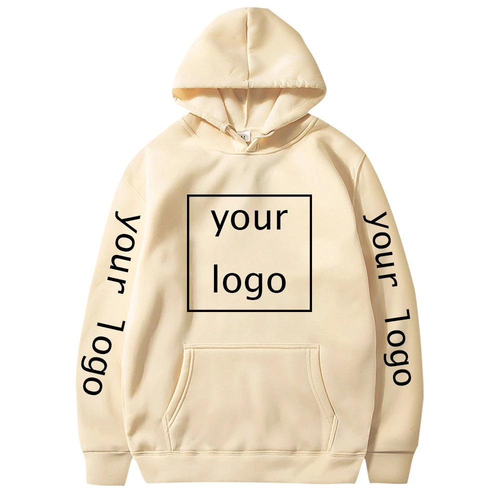 Hoodies Anime New Custom Hoodies Diy Logo Image Print Clothing Customized Sport Casual Sweatshirt Hoodie Pullover Size Xs-4Xl