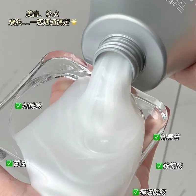 Whitening Body Wash Shower Gel for Deep Cleansing Removing Dirt Dead Skin Oil Control Even Skin Tone To Lighten Pigmentation