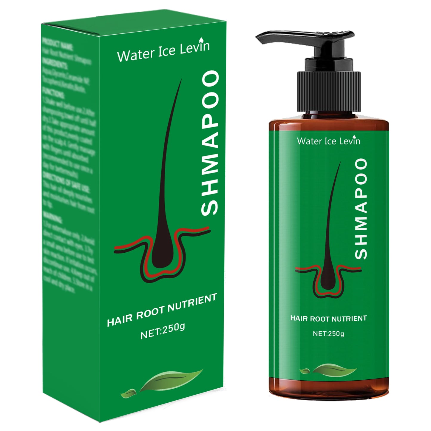 Hair Root Nutrient Peptide Protein Shampoo, Keratin and Biotin, 8.82 Oz, Deep Care for Dry, Frizzy and Damaged Hair, Moisturizing and Smoothing Formula, Suitable for Men and Women