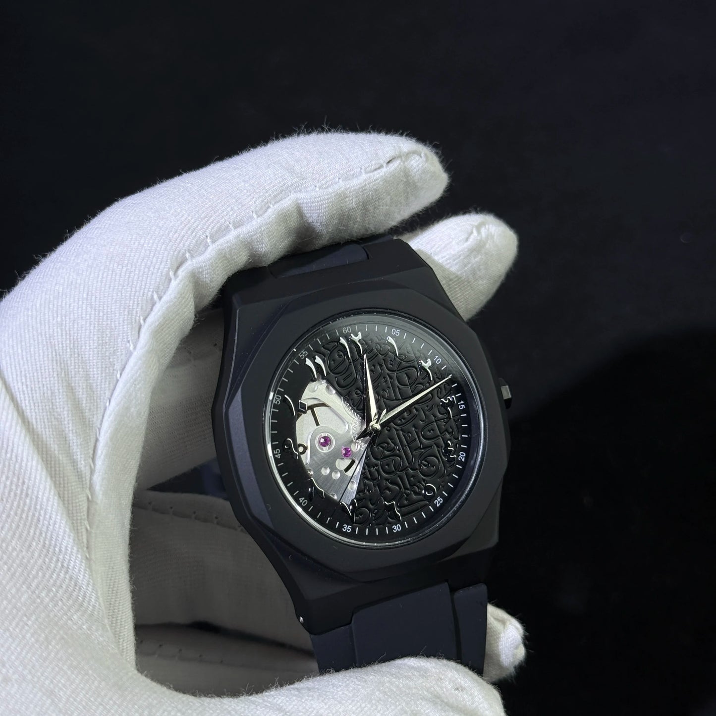 Arabic Numeral Waterproof Quartz Watch Men's Analog Mechanical Watch Men's Top Luxury Business Watch