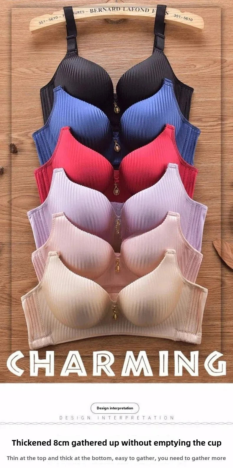 Bras for women Wireless Push Up Bra Extreme Lift Seamless No Underwire 8cm Thick Padded Adjustable Straps Comfort Sexy Lingerie
