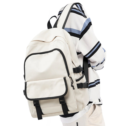 Backpacks for men are simple, large-capacity computer backpacks, female junior high school students, senior high school students