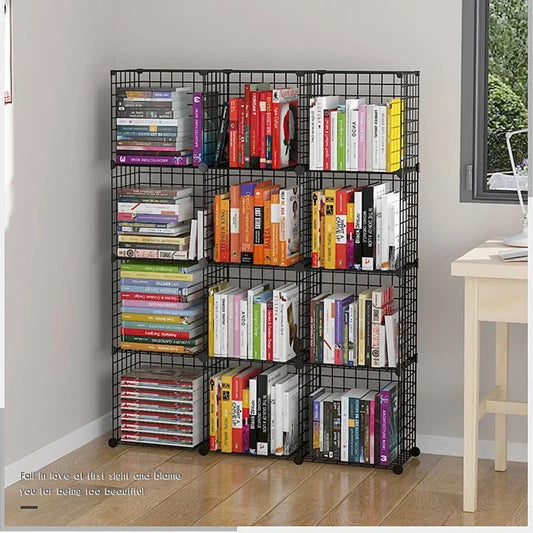 Furniture Bookstore Shelf Floating Bookshelf Bookcase For Books Home Storage Toy Desk Organization Room Shelves Mobile Library