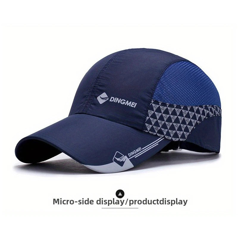 Men's Hats, Spring And Summer, New Outdoor Sunshade Travel Hats, Fashionable Casual Baseball Caps, Young And Middle-Aged Caps