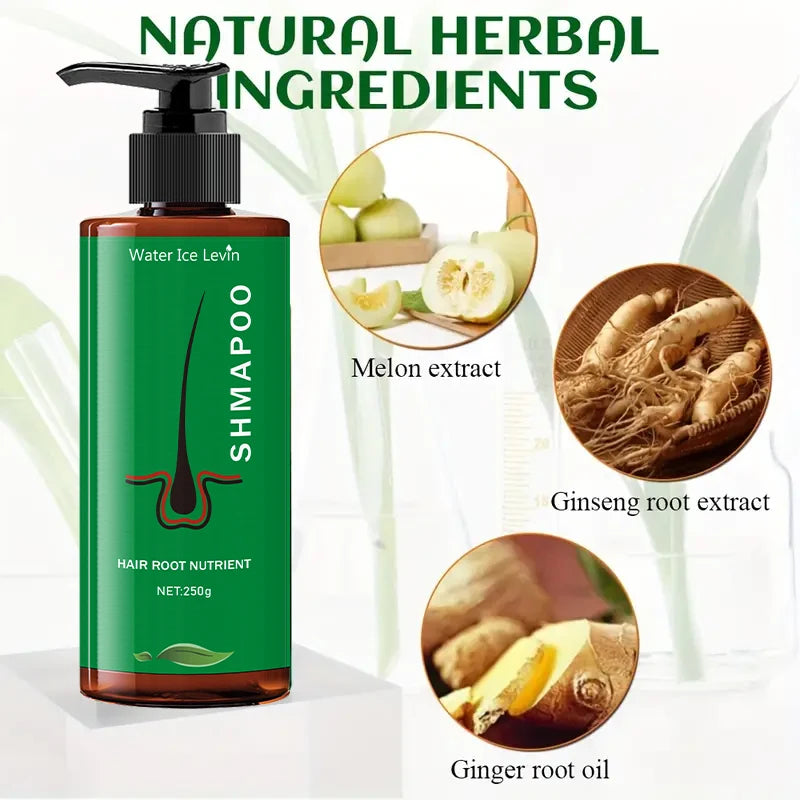 Hair Root Nutrient Peptide Protein Shampoo, Keratin and Biotin, 8.82 Oz, Deep Care for Dry, Frizzy and Damaged Hair, Moisturizing and Smoothing Formula, Suitable for Men and Women