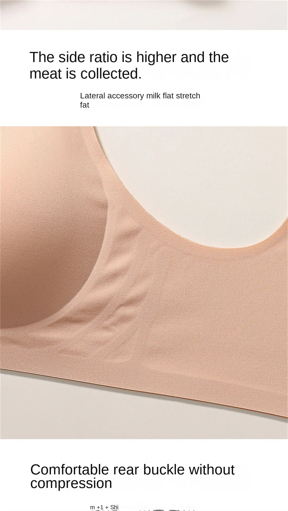 Externally Supported Bra For Woman Breathable Without Steel Ring Gathered Thickened Bra Enhancer Bra Push Up Bra Sexy Lingerie