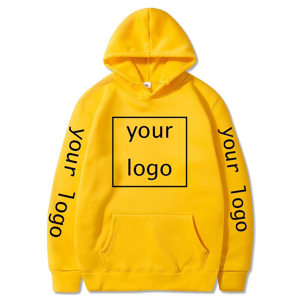 Hoodies Anime New Custom Hoodies Diy Logo Image Print Clothing Customized Sport Casual Sweatshirt Hoodie Pullover Size Xs-4Xl