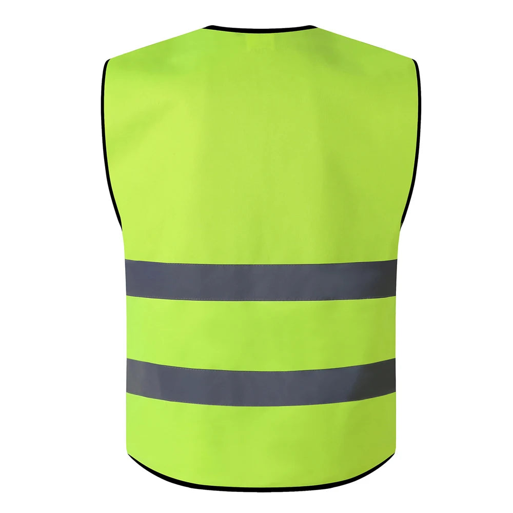 Safety Vest for Construction Work High Visibility Security Protection Man Working Clothes Uniform Hi Vis Workwear