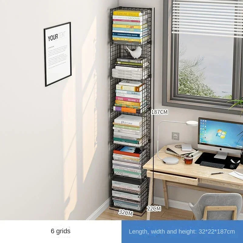 Furniture Bookstore Shelf Floating Bookshelf Bookcase For Books Home Storage Toy Desk Organization Room Shelves Mobile Library