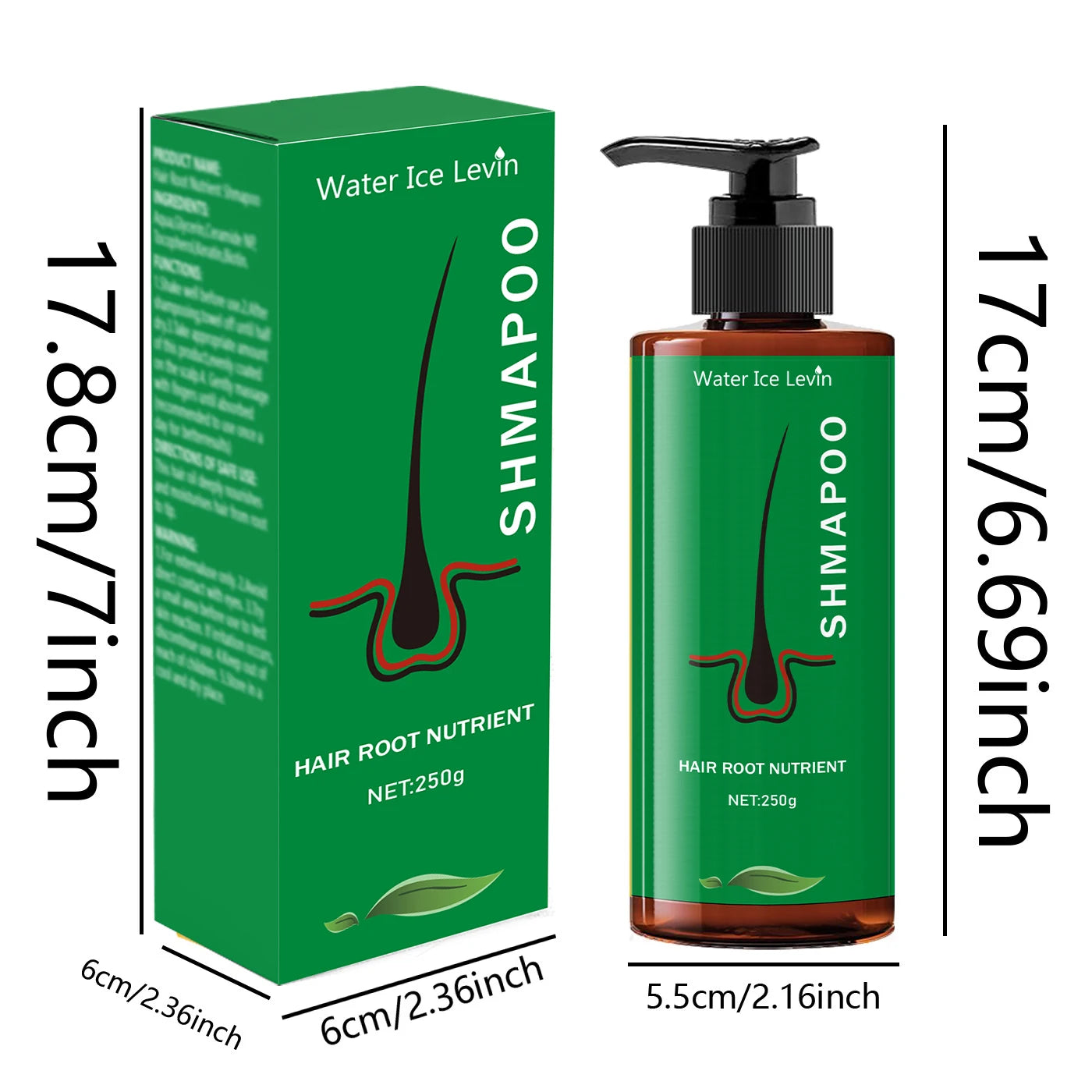 Hair Root Nutrient Peptide Protein Shampoo, Keratin and Biotin, 8.82 Oz, Deep Care for Dry, Frizzy and Damaged Hair, Moisturizing and Smoothing Formula, Suitable for Men and Women