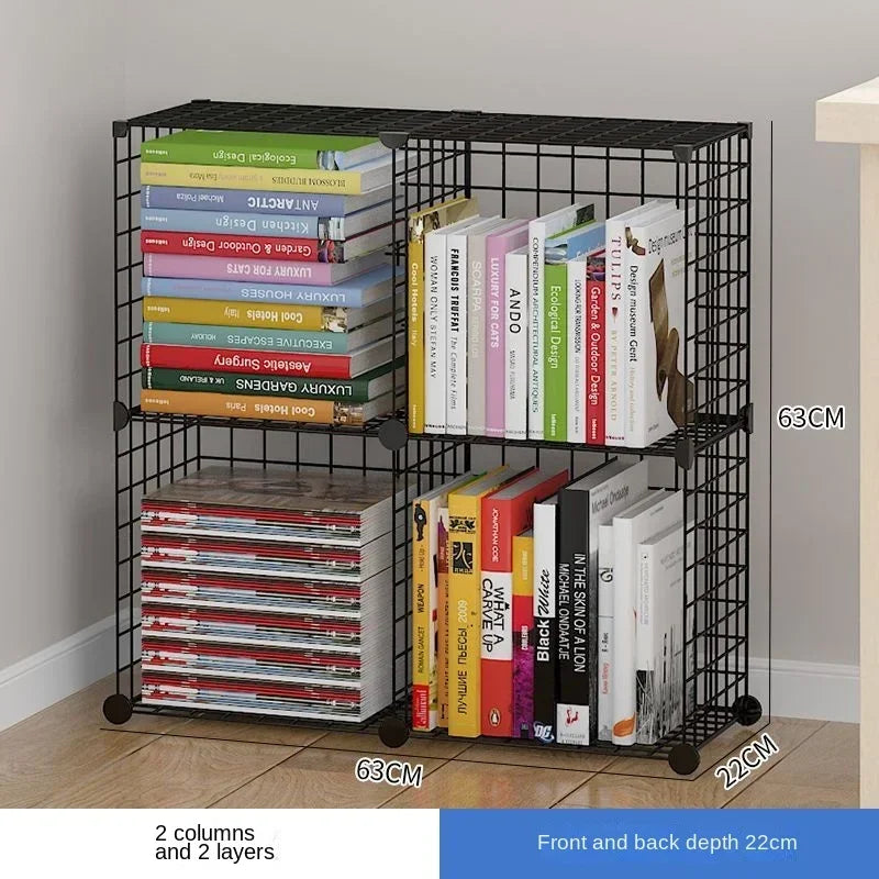 Furniture Bookstore Shelf Floating Bookshelf Bookcase For Books Home Storage Toy Desk Organization Room Shelves Mobile Library